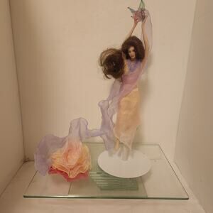 Salome Dance of the 7 Veils Porcelain Doll with Stand